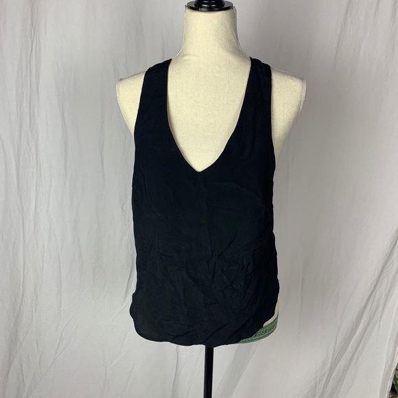 ASTR Black Top With Cross back - Picture 1 of 4